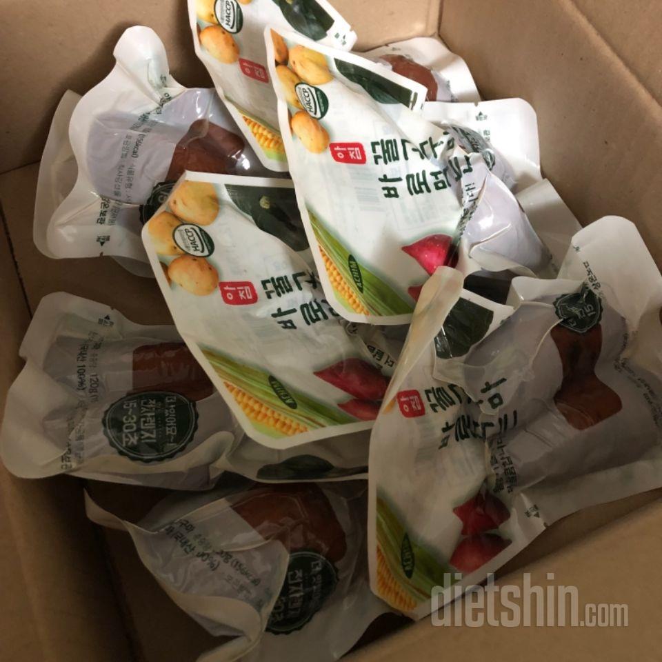 자취생이라 냉장고가 작아서 이 고구마