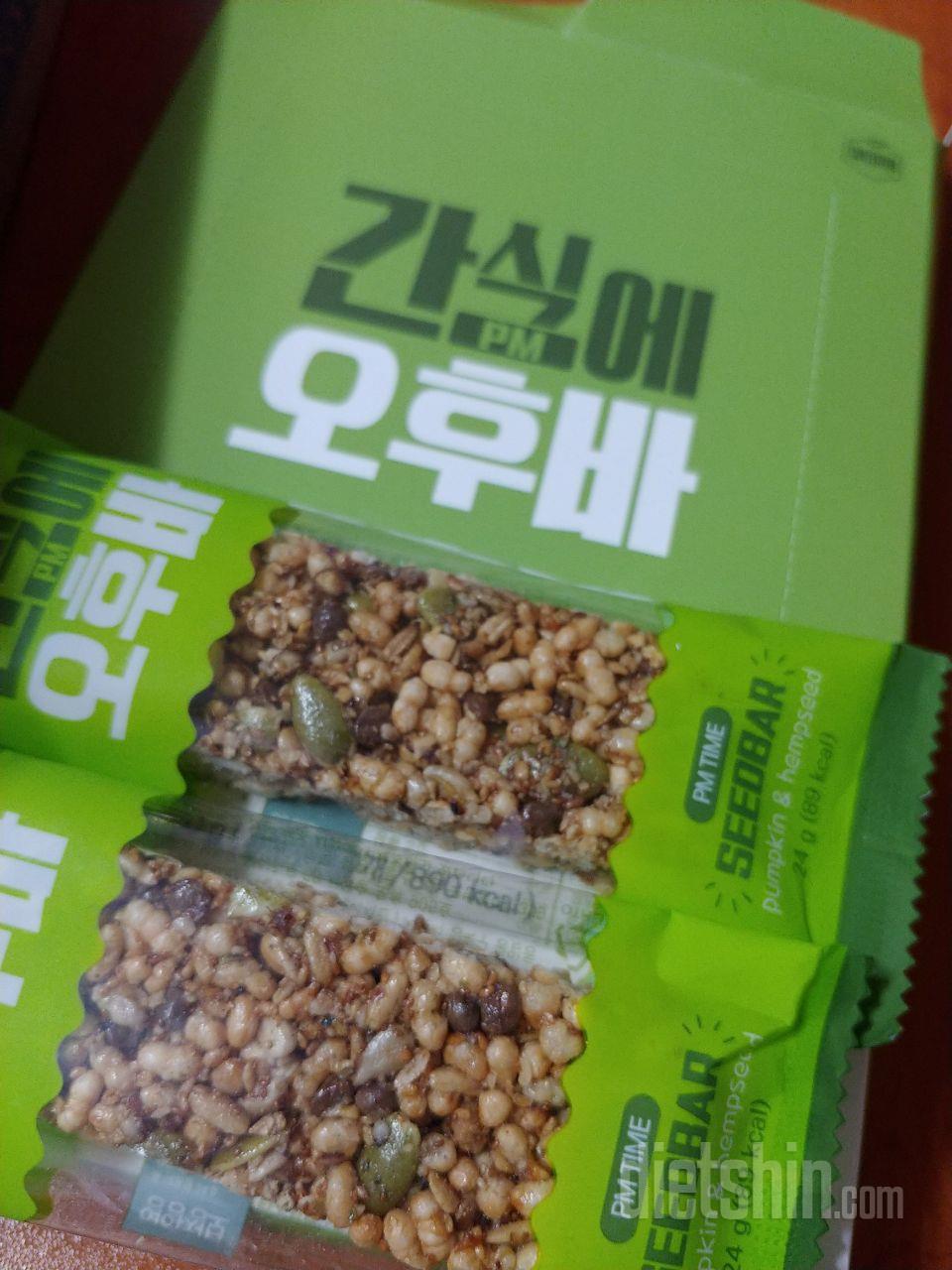 간식에 오후바 잘받았어요
칼로리도 8