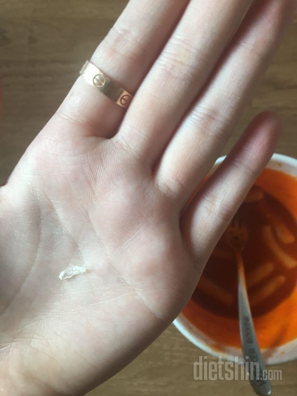 양념 덕에 식감을 참고 먹었지만 입맛