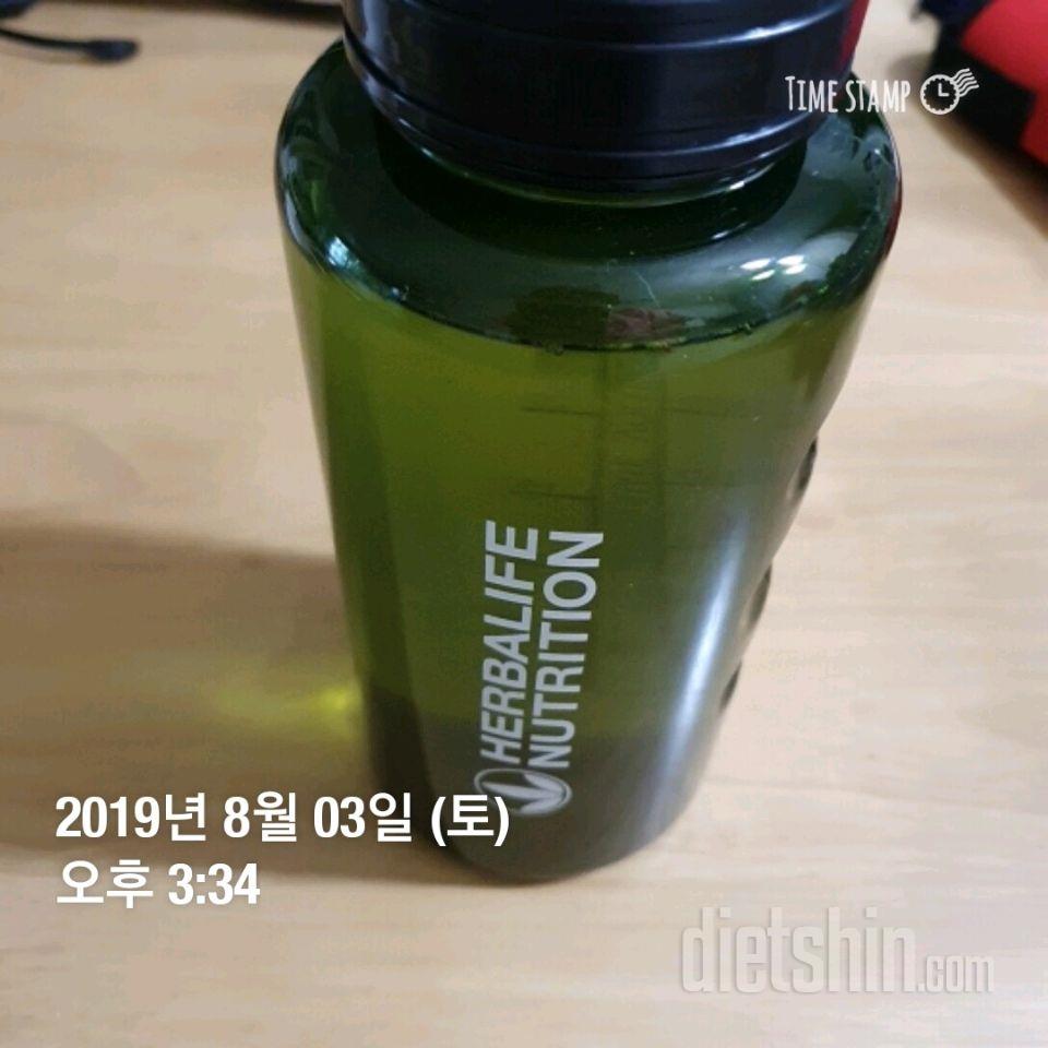 30일 하루 2L 물마시기 4일차 성공!