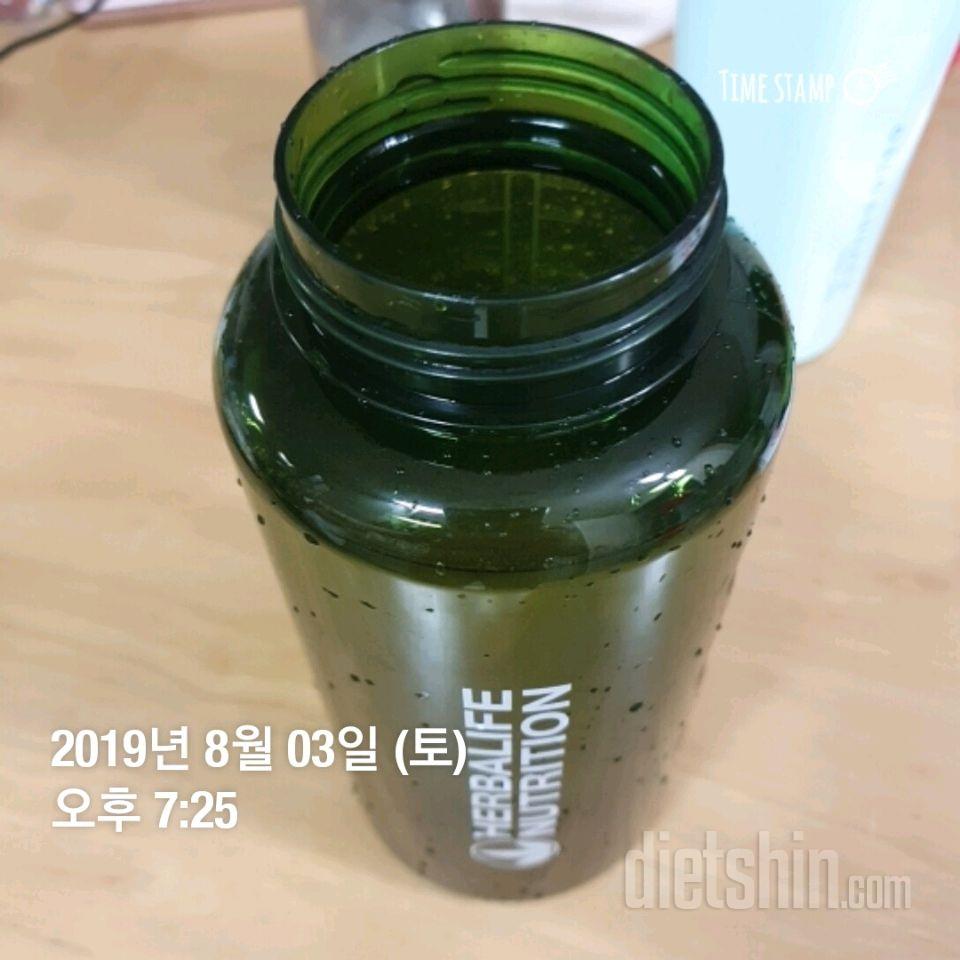 30일 하루 2L 물마시기 4일차 성공!