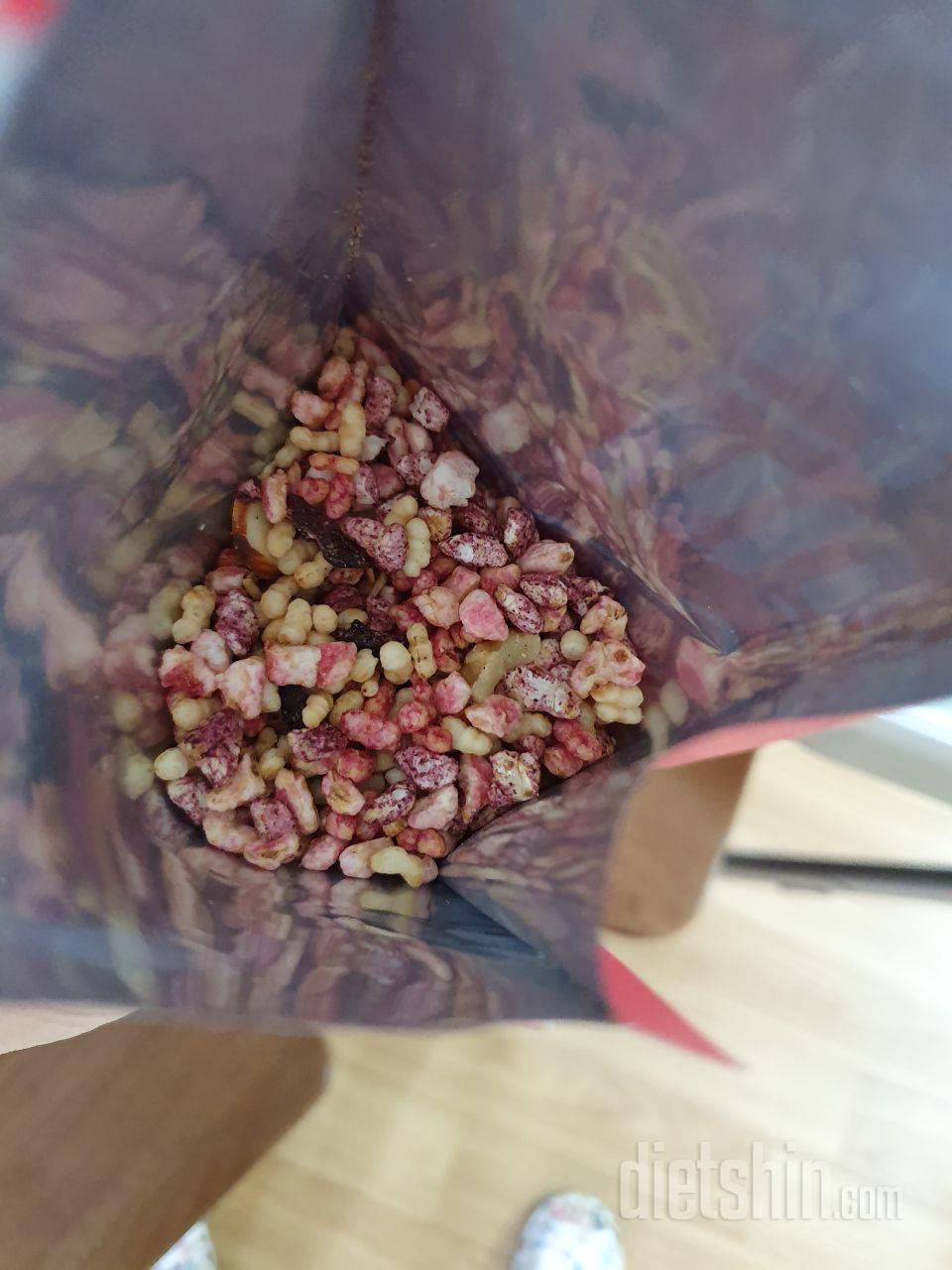 마트에파는 그래놀라처럼  단맛은 적지