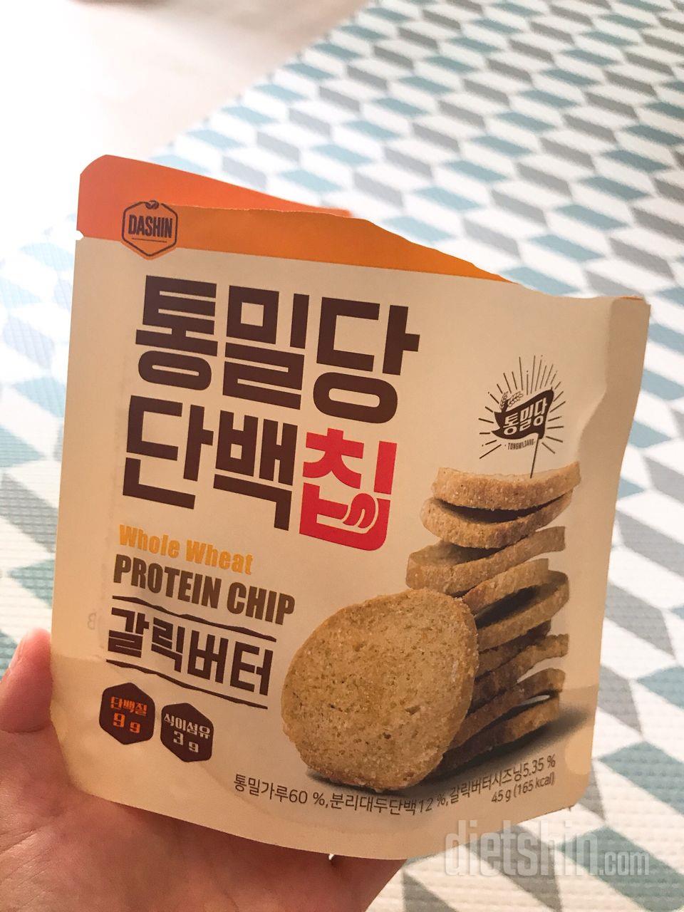 통밀당 단백칩
두번째구매에요 
매번