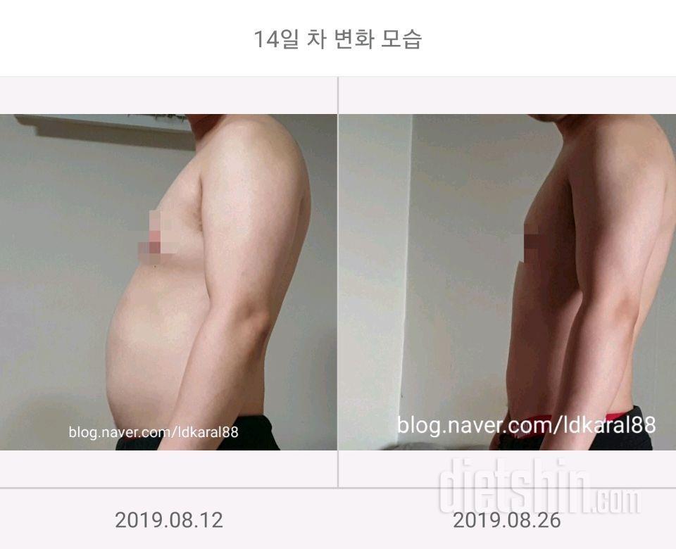 11일 단식 후 보식없이 3일 보낸후 눈바디 및 인바디~