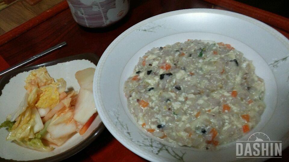 150kcal 두부야채죽