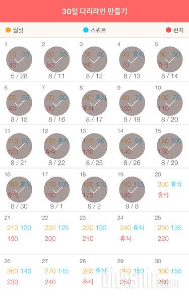 30일 다리라인 만들기 19일차 성공!