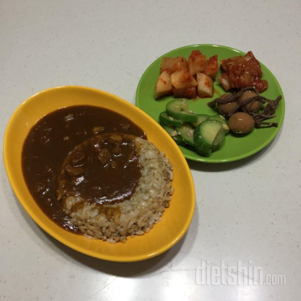 4가지 혼합으로 시켜서 맛보고 귀리가