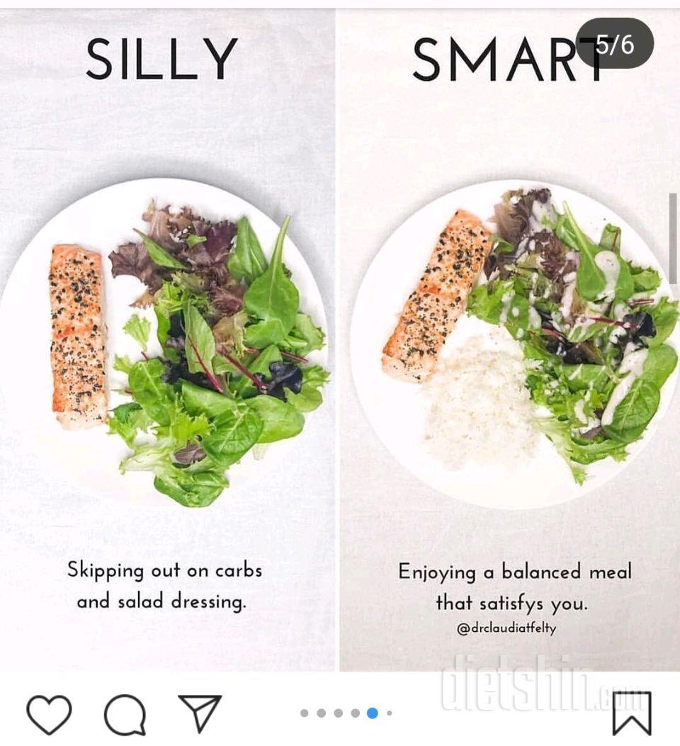 Eat Silly vs Smart