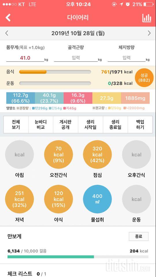 10월 28일 민지니