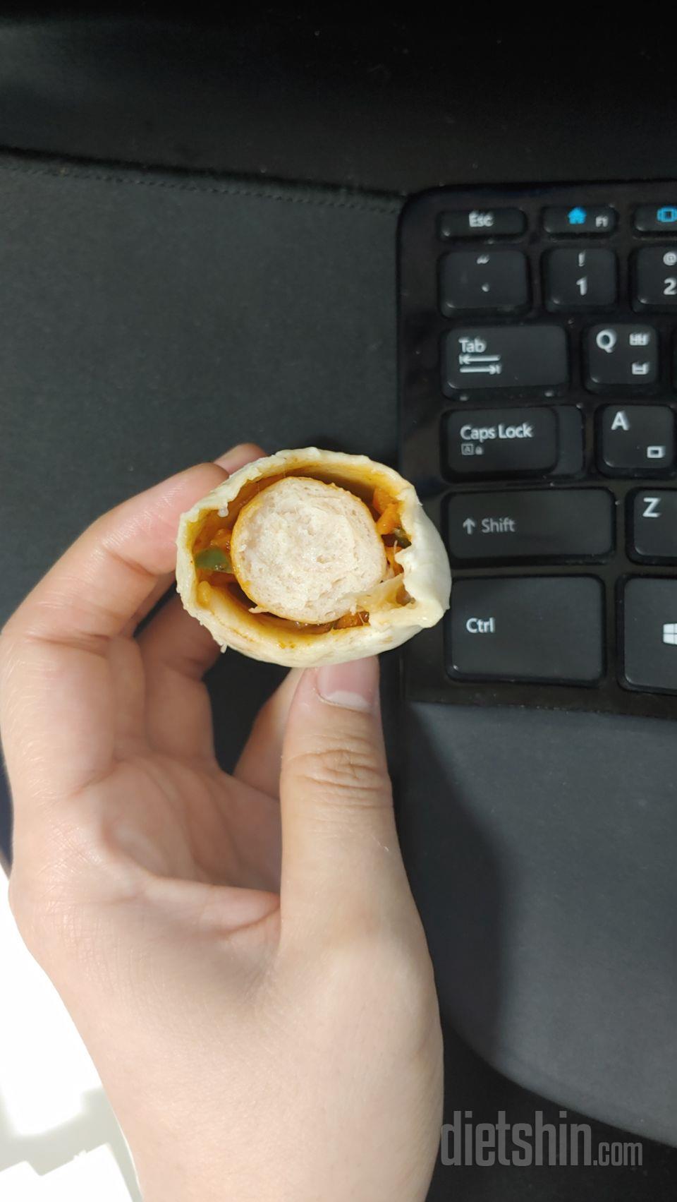 브리또 후기입니다.전자레인지에 데울때