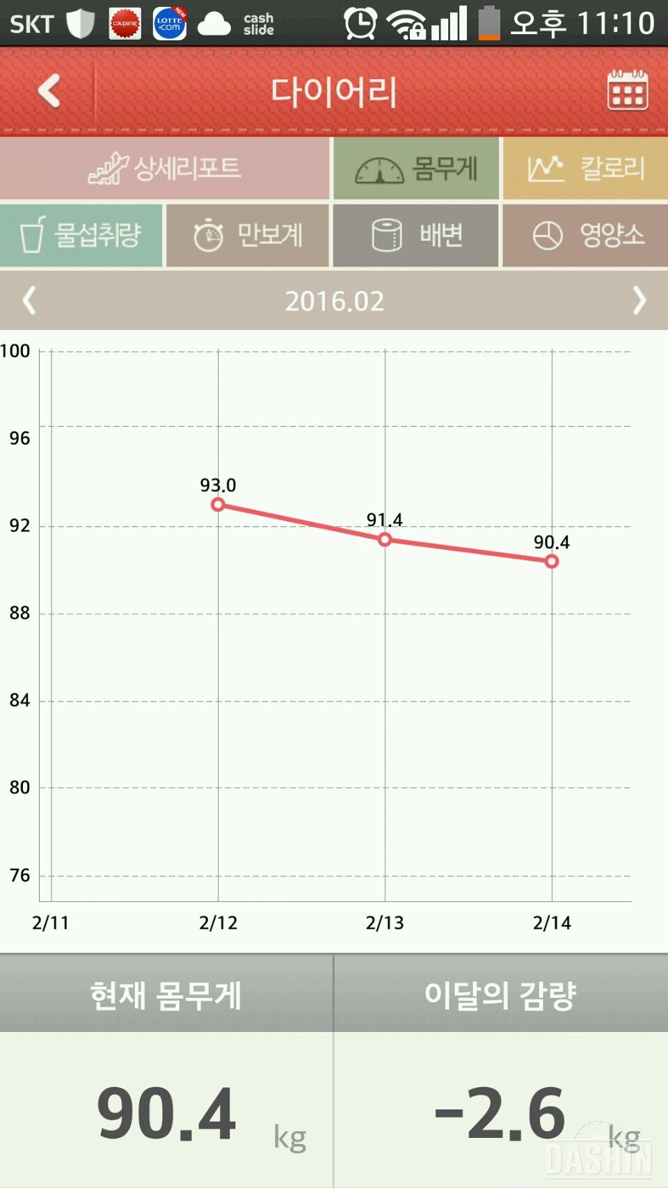 내일 인바디측정 갑니다