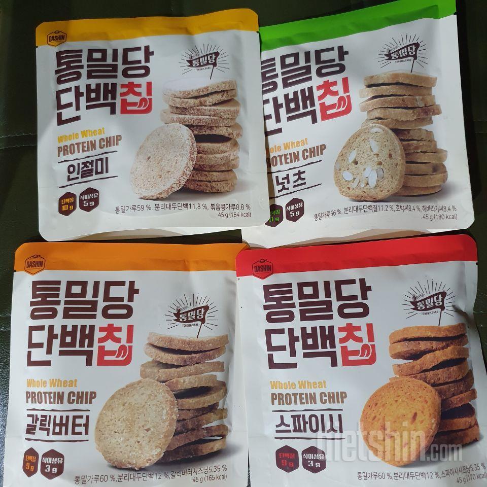 바삭바삭하고 단백칩 완전 맛있어요ㅠㅠ