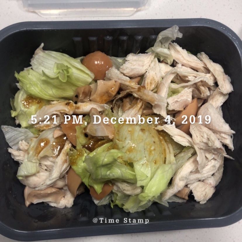 12월 04일(저녁 140kcal)