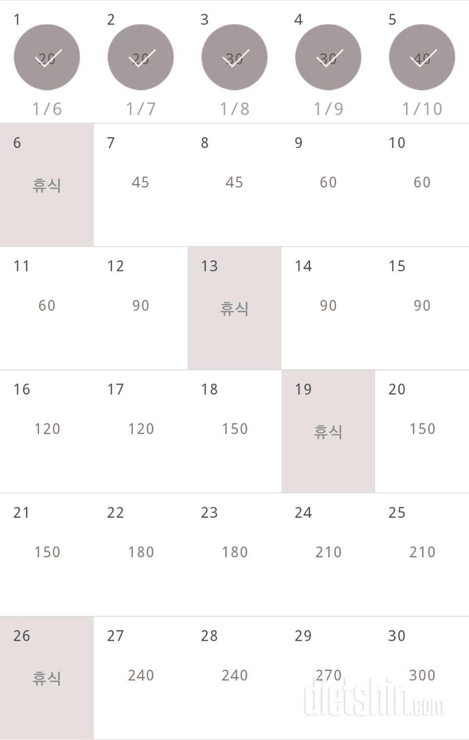 30일 플랭크 245일차 성공!