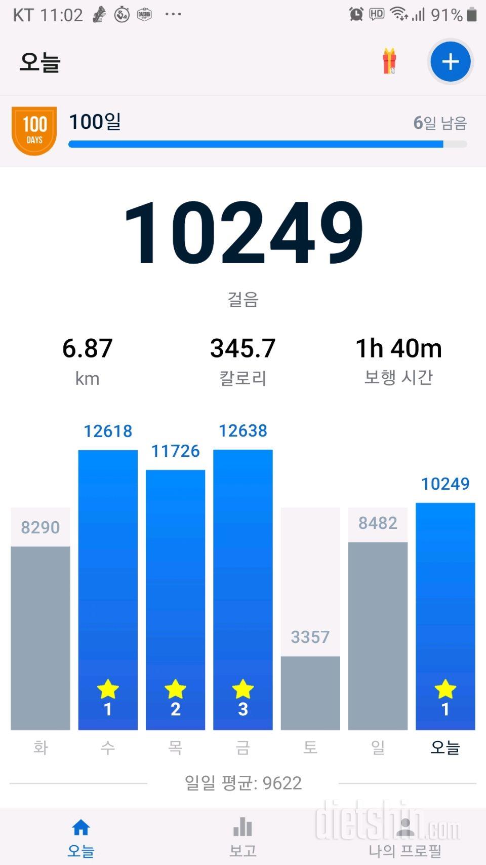 30일 만보 걷기 53일차 성공!