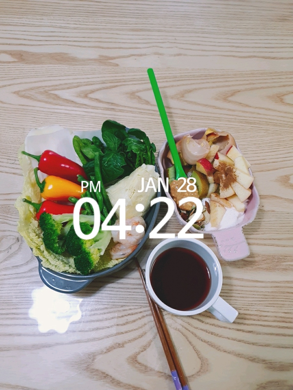 01월 28일( 점심식사 591kcal)