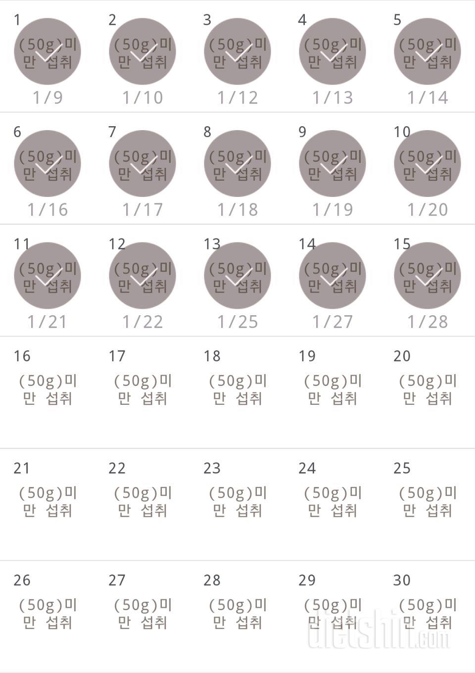 30일 당줄이기 75일차 성공!