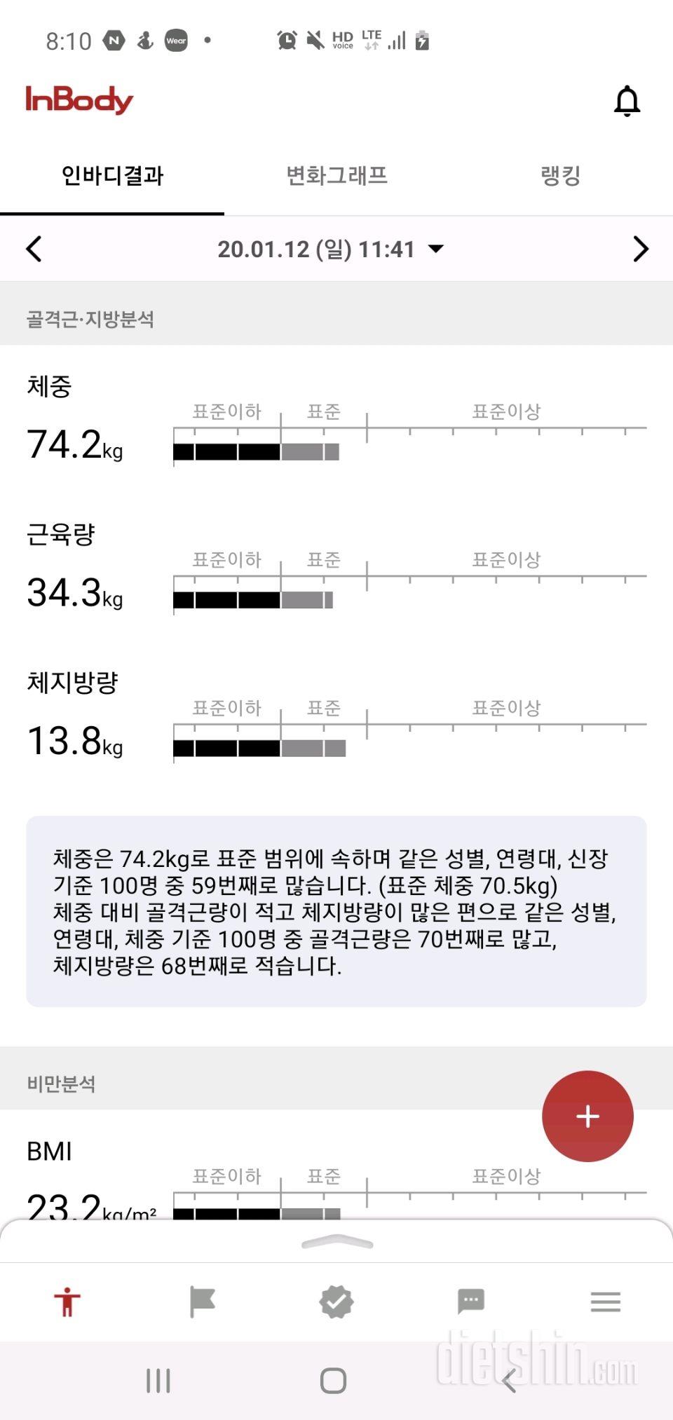 인바디 변화