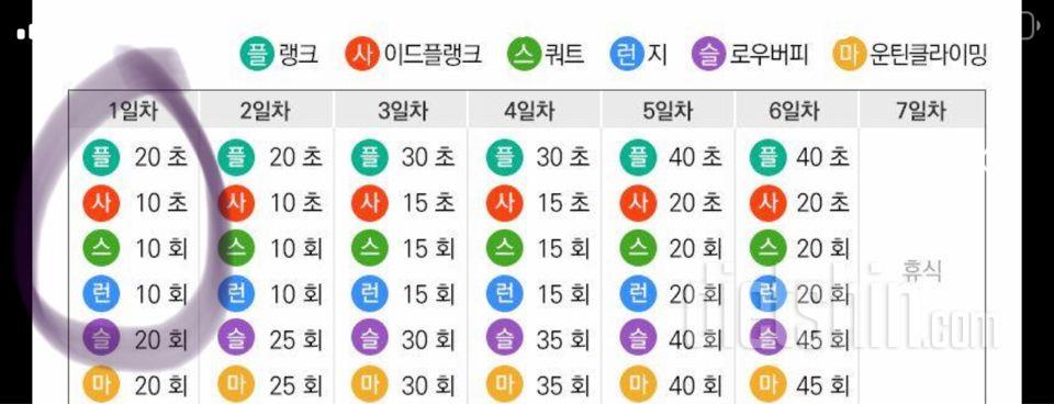 [다신 15기 운동 미션] 1일차