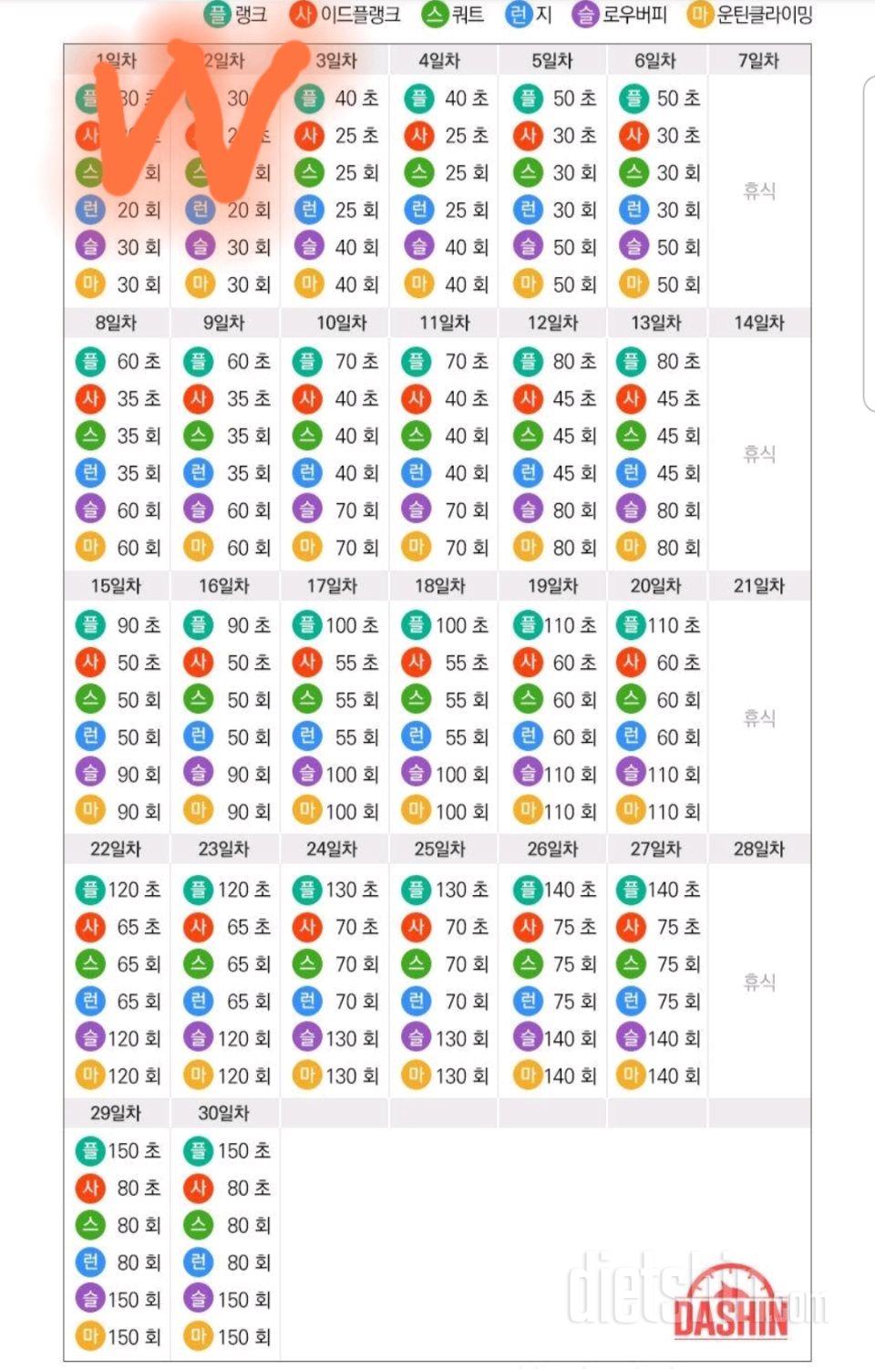 [다신 15기 운동미션] 2일차