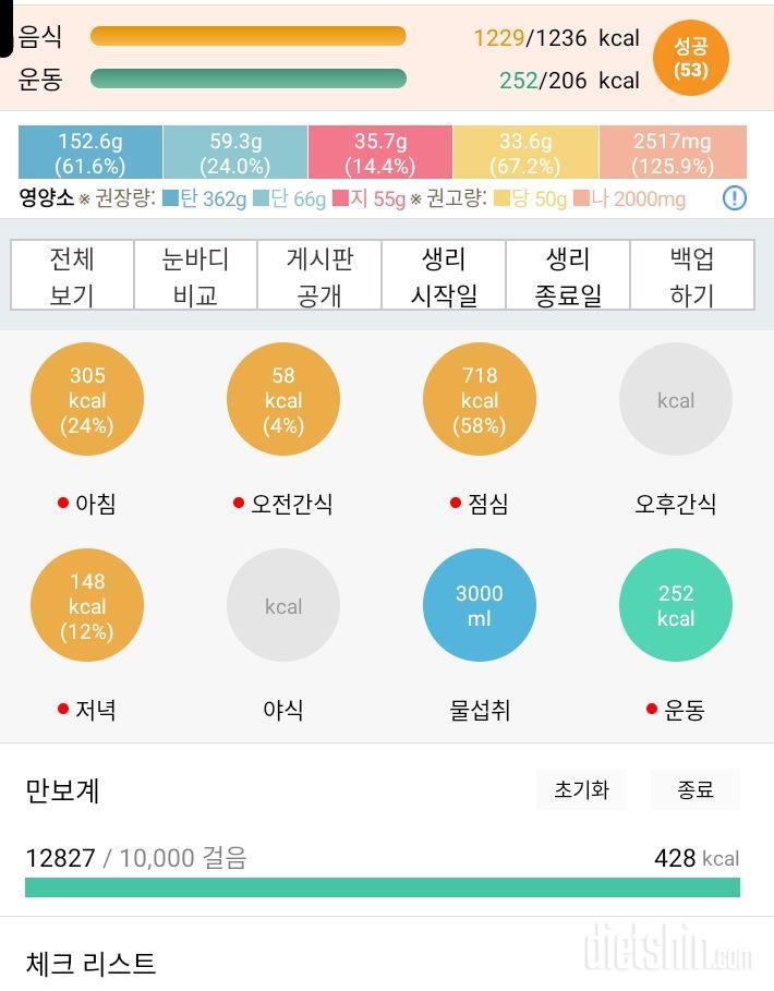 30일 야식끊기 2일차 성공!