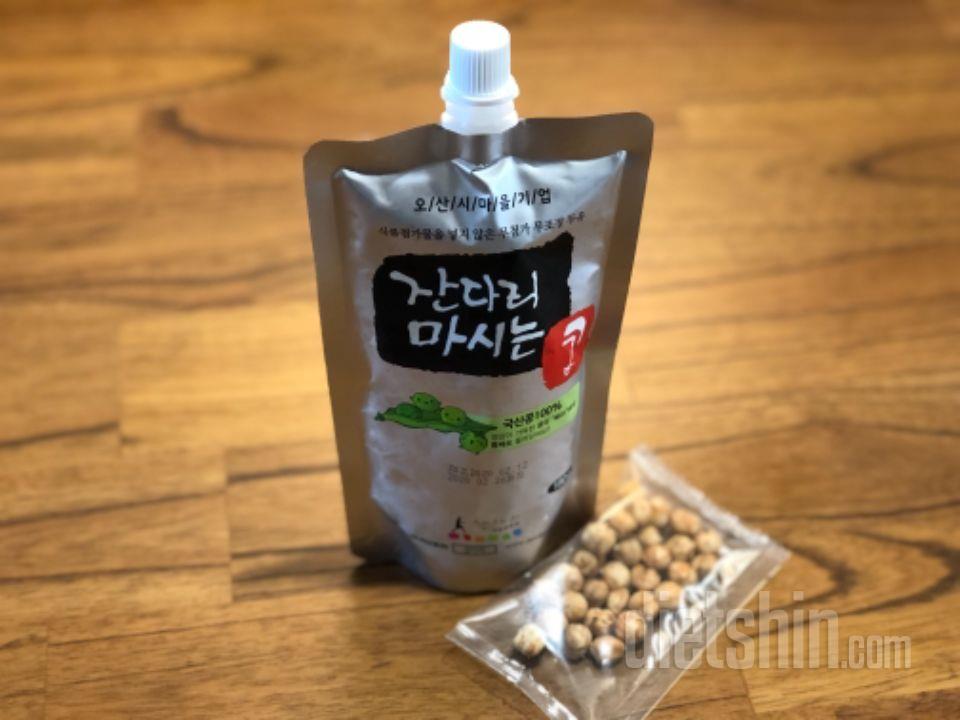 건강하고 진한 콩맛입니다!