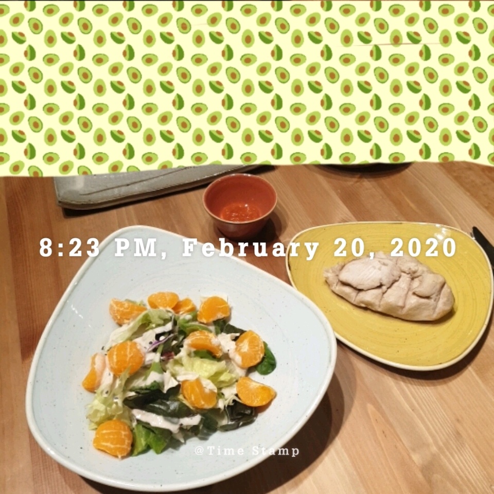 02월 20일( 저녁식사 465kcal)