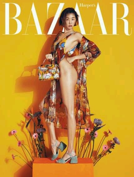 Harper’s Bazaar  한혜진.다리길이.찐