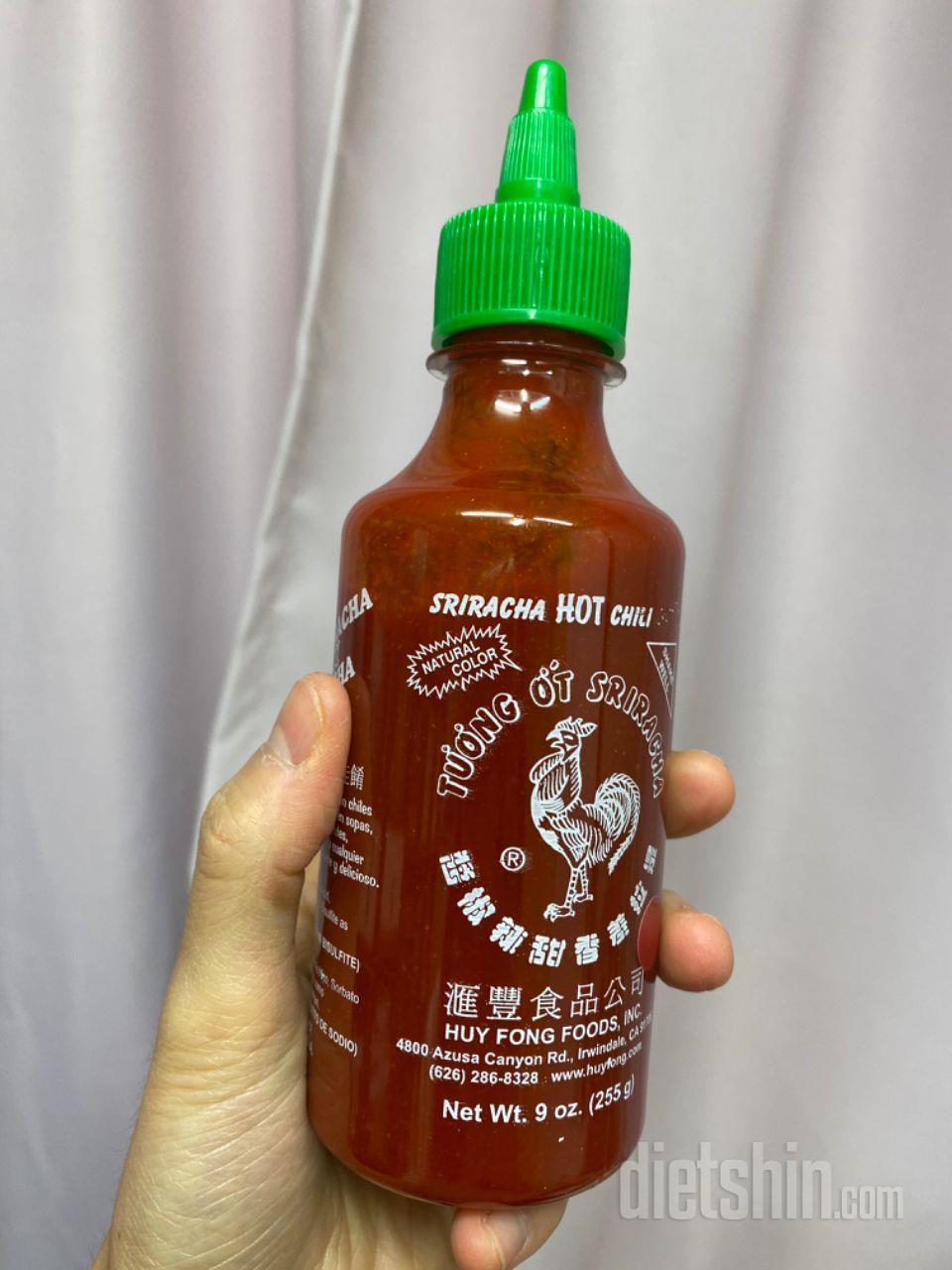 스리라차 소스 첫 구매인데 매콤하니