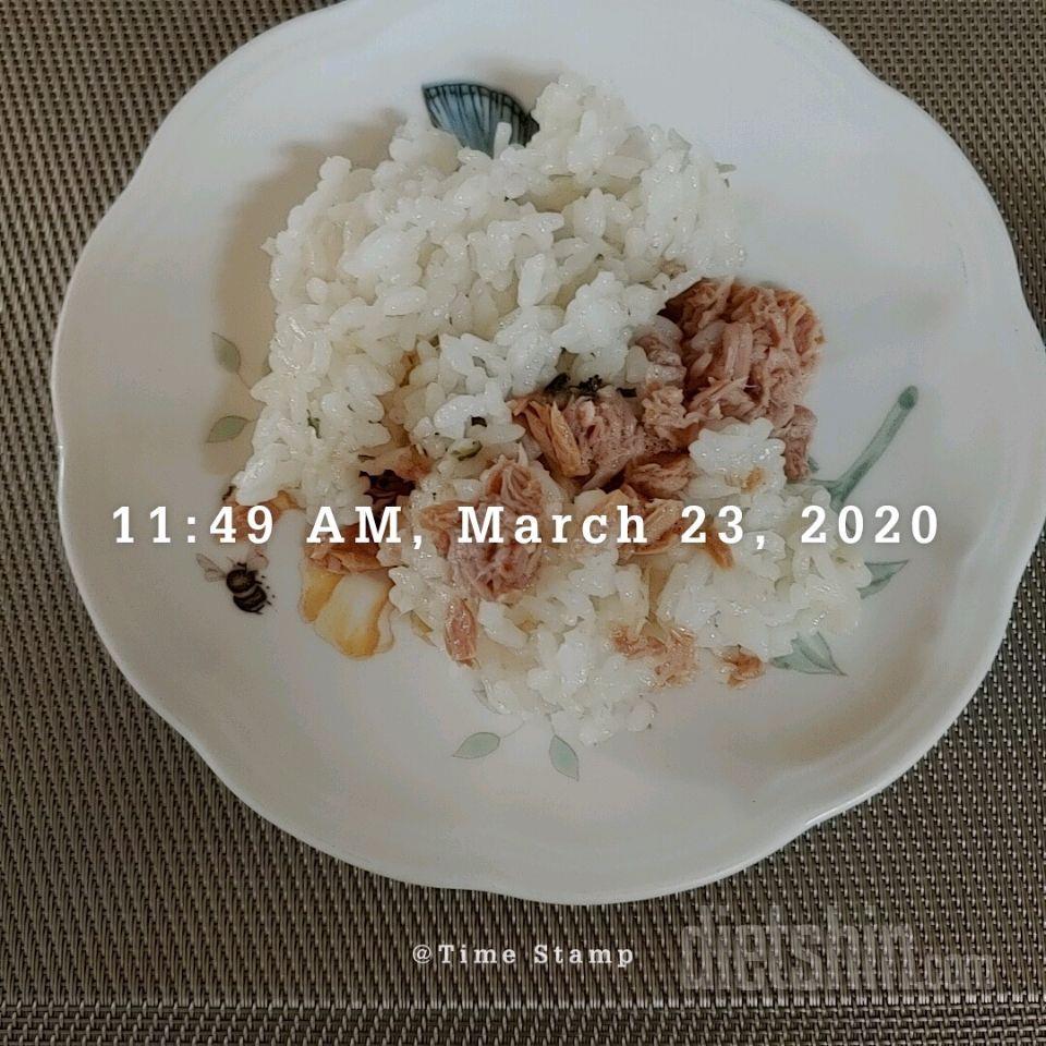 3월 23일 ㅡ Day6 (체중 어제와 동일😏)