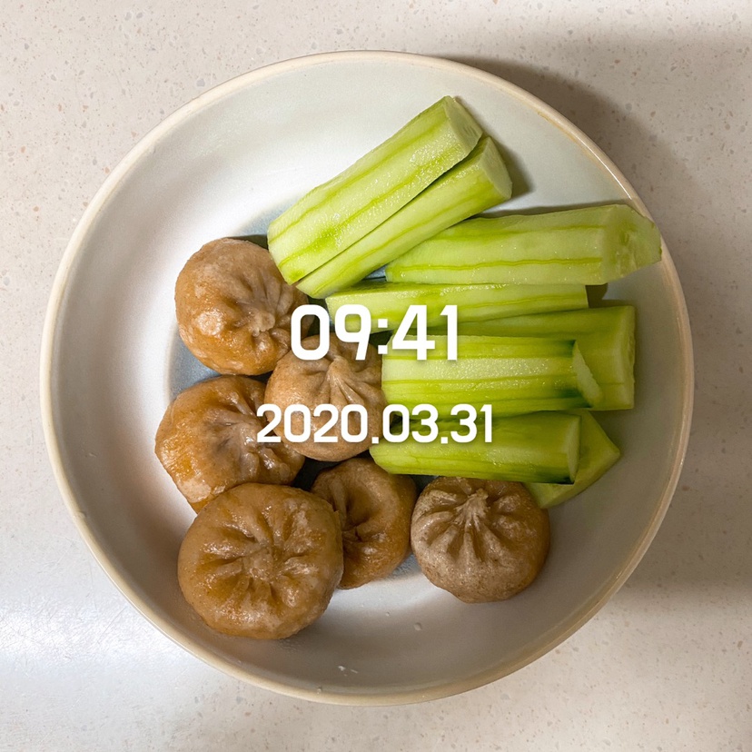 03월 31일(아침 219kcal)