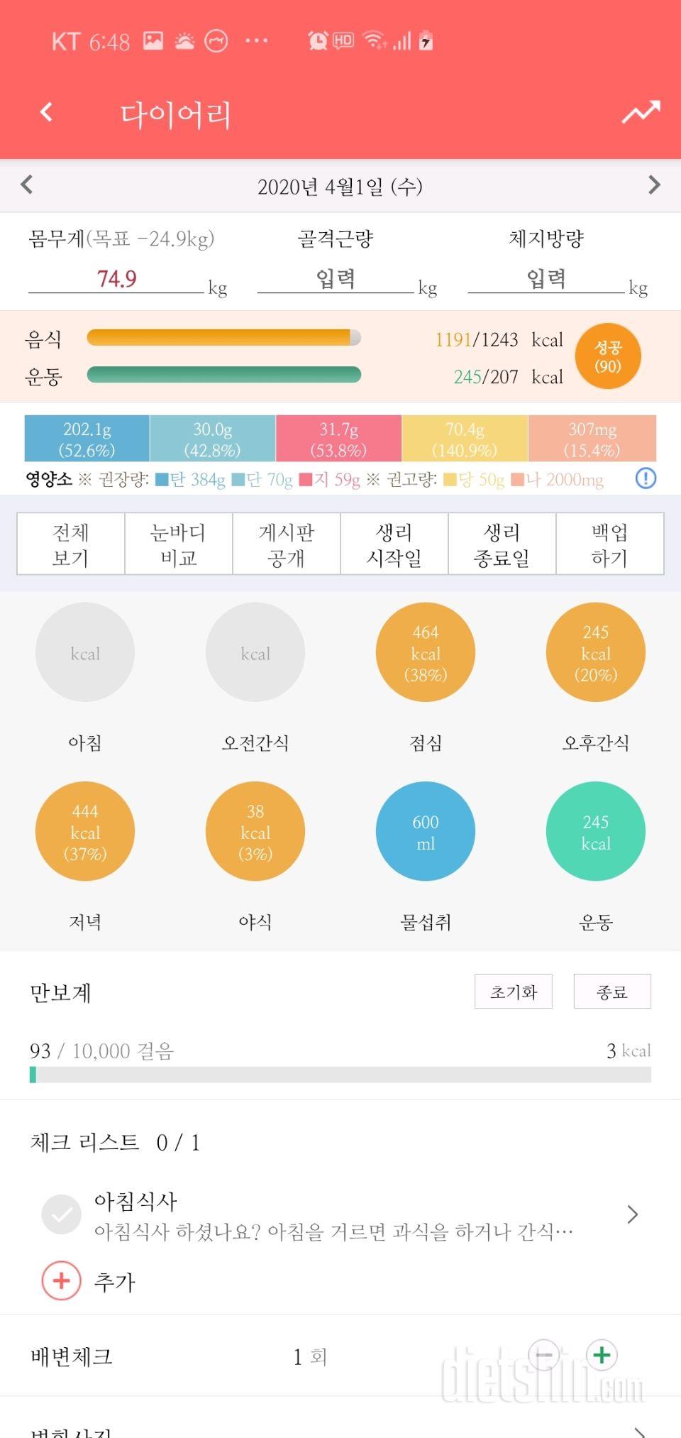 4월 첫날