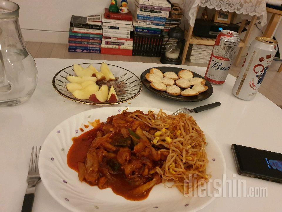 살빼야해서 최대한살안찌는 닭발,,근데 허니버터아몬드에서망했네요