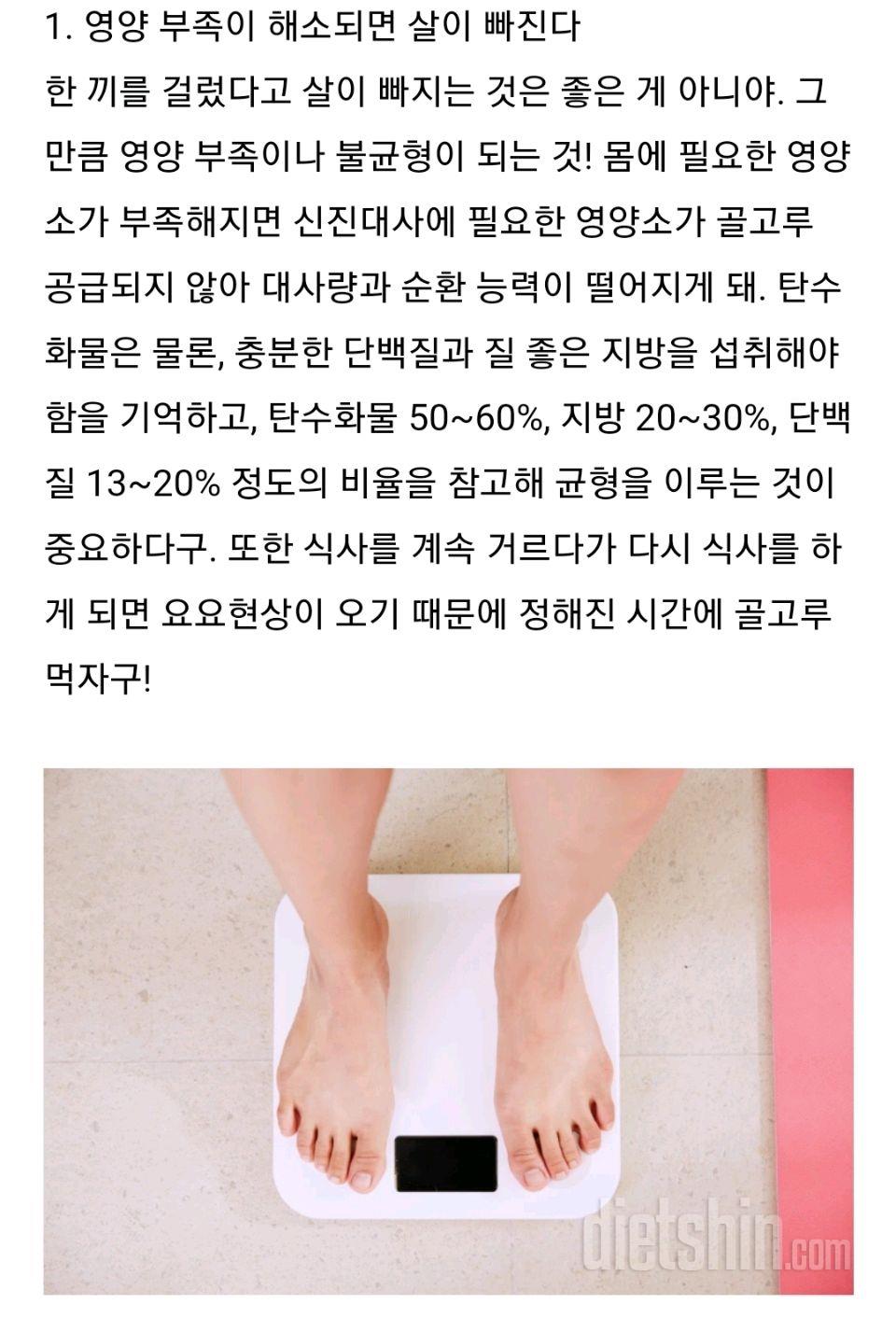 다이어트 고수들이 말하는 살찌지 않게 먹는 법