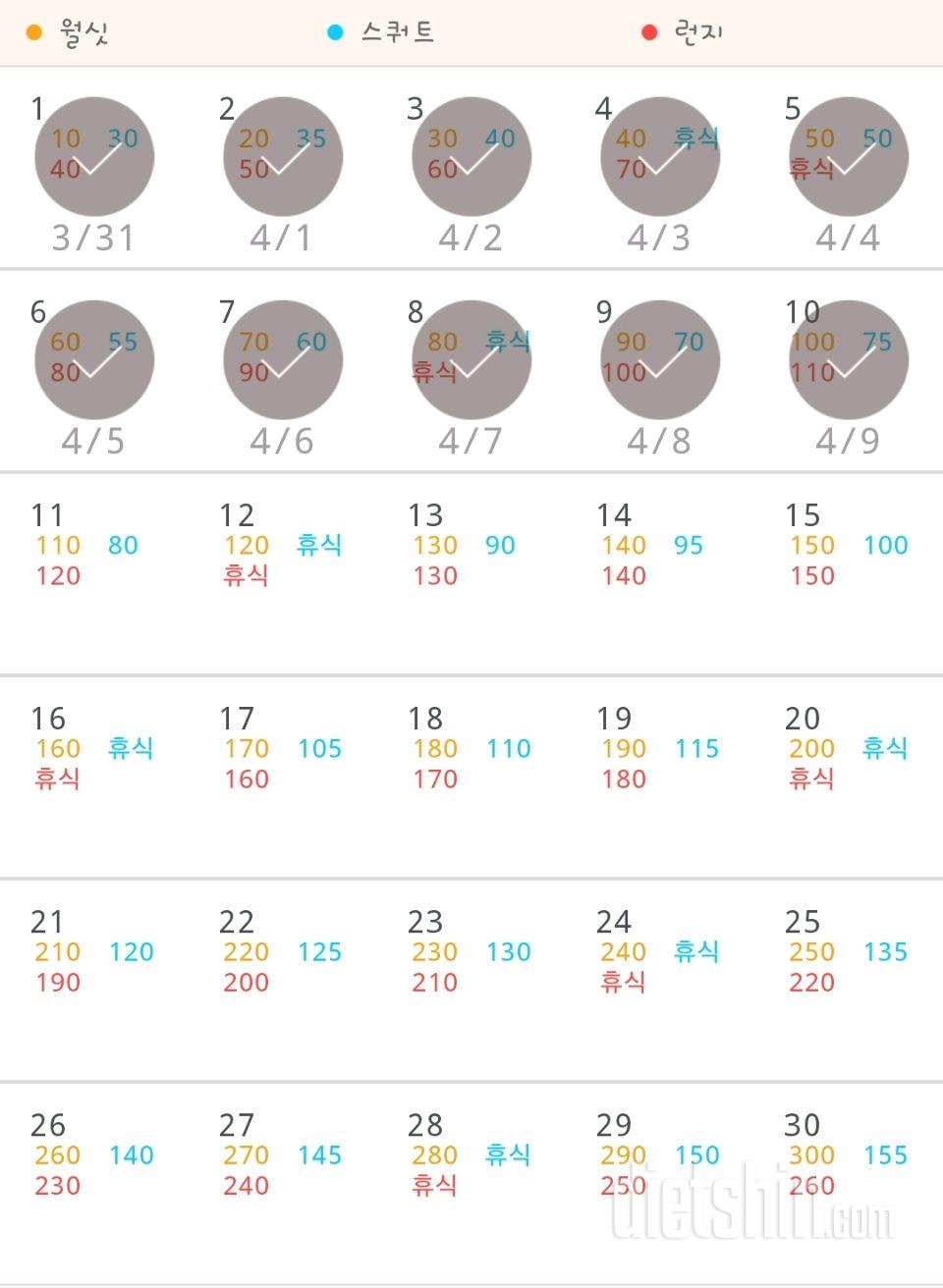 30일 다리라인 만들기 100일차 성공!