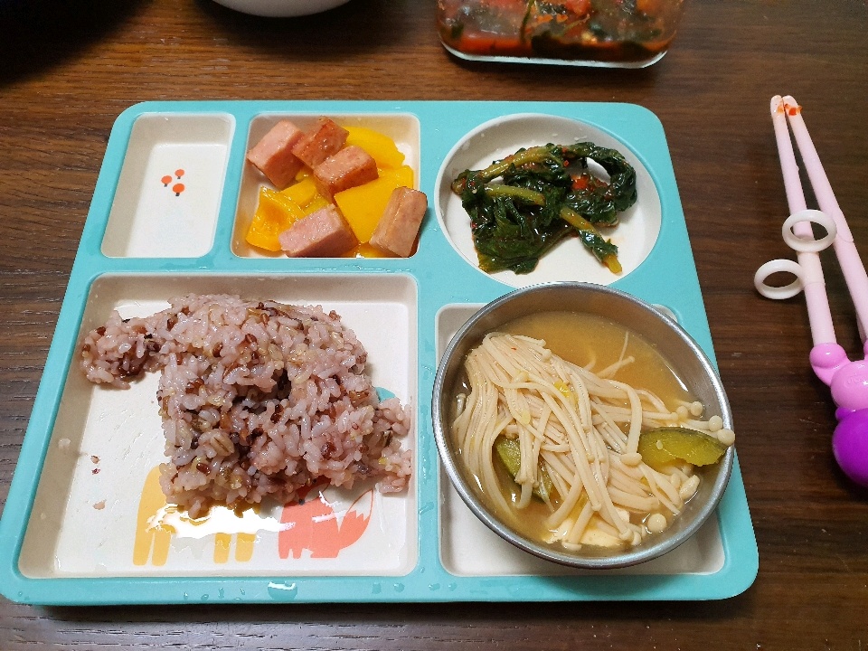 04월 15일( 아침식사 377kcal)