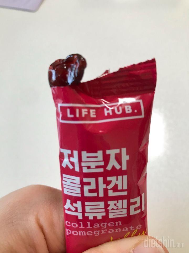 진짜 진한 석류젤리~