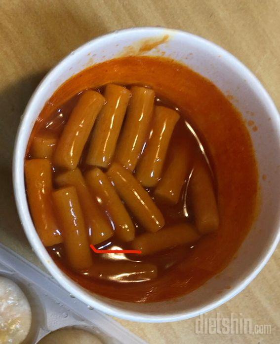 떡볶이 너무 맛있어요!! 현미가 들어