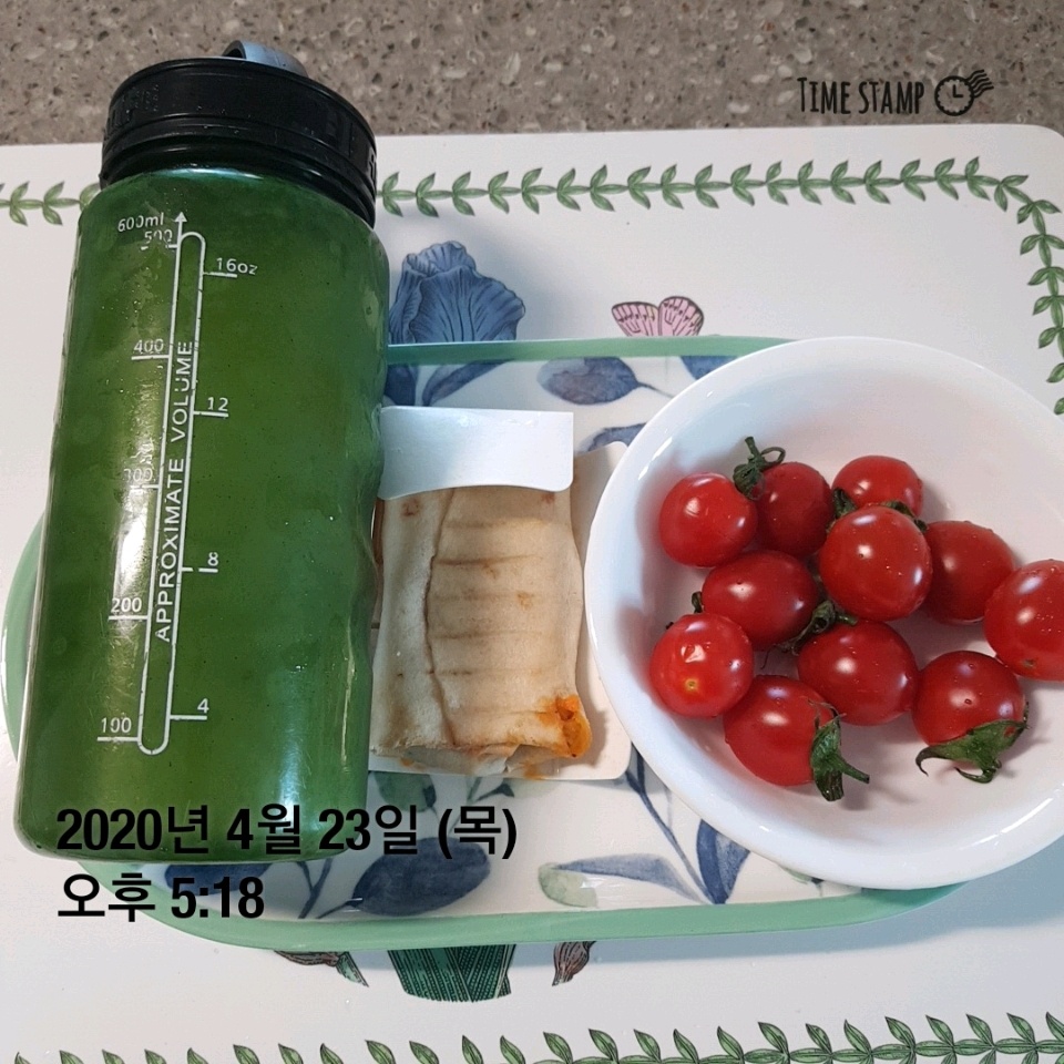 04월 23일( 저녁식사 309kcal)