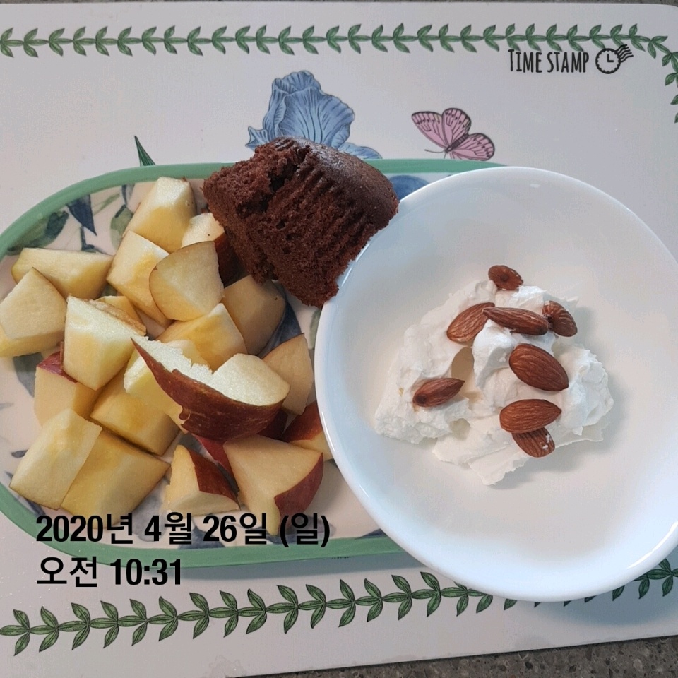 04월 26일( 아침식사 338kcal)