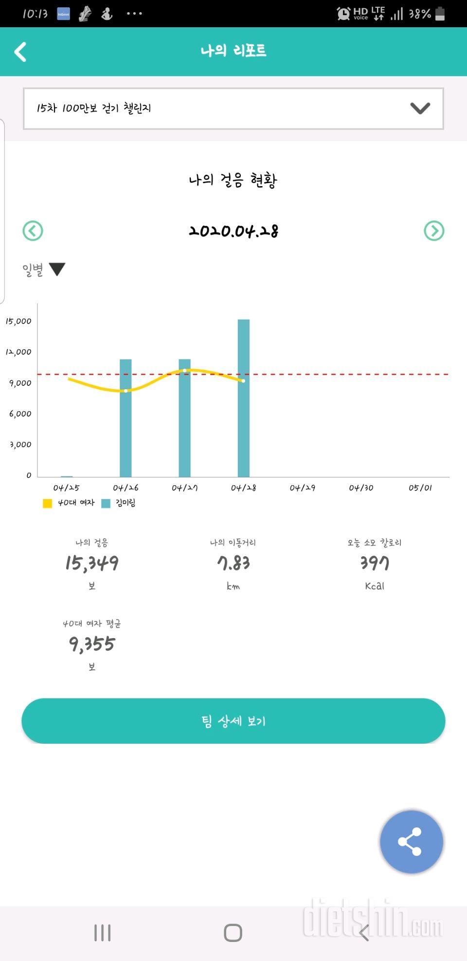 30일 만보 걷기 756일차 성공!