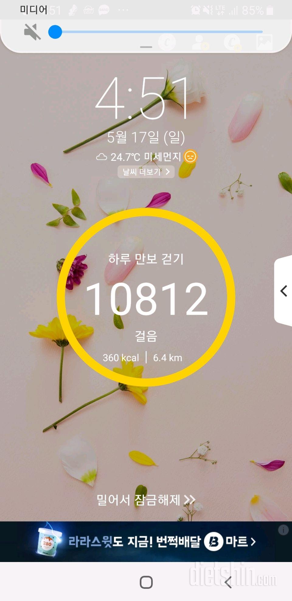 30일 만보 걷기 30일차 성공!