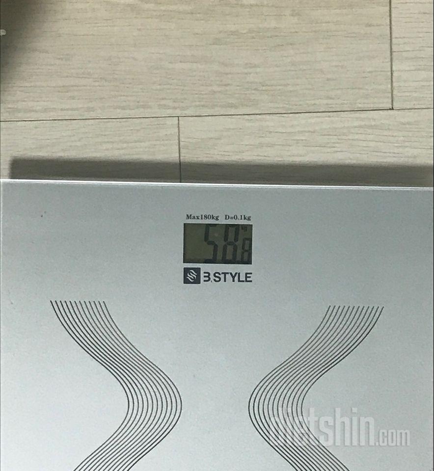 5/18 (4일차) 58.8kg