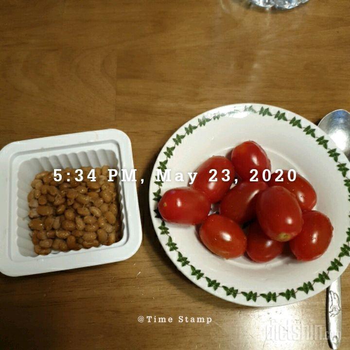 05월 23일( 저녁식사 95kcal)