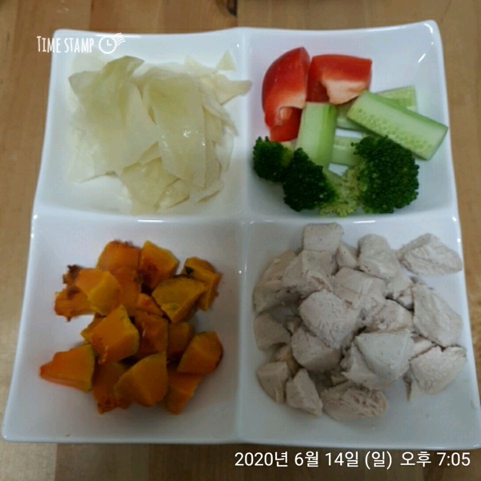 06월 14일( 저녁식사 190kcal)