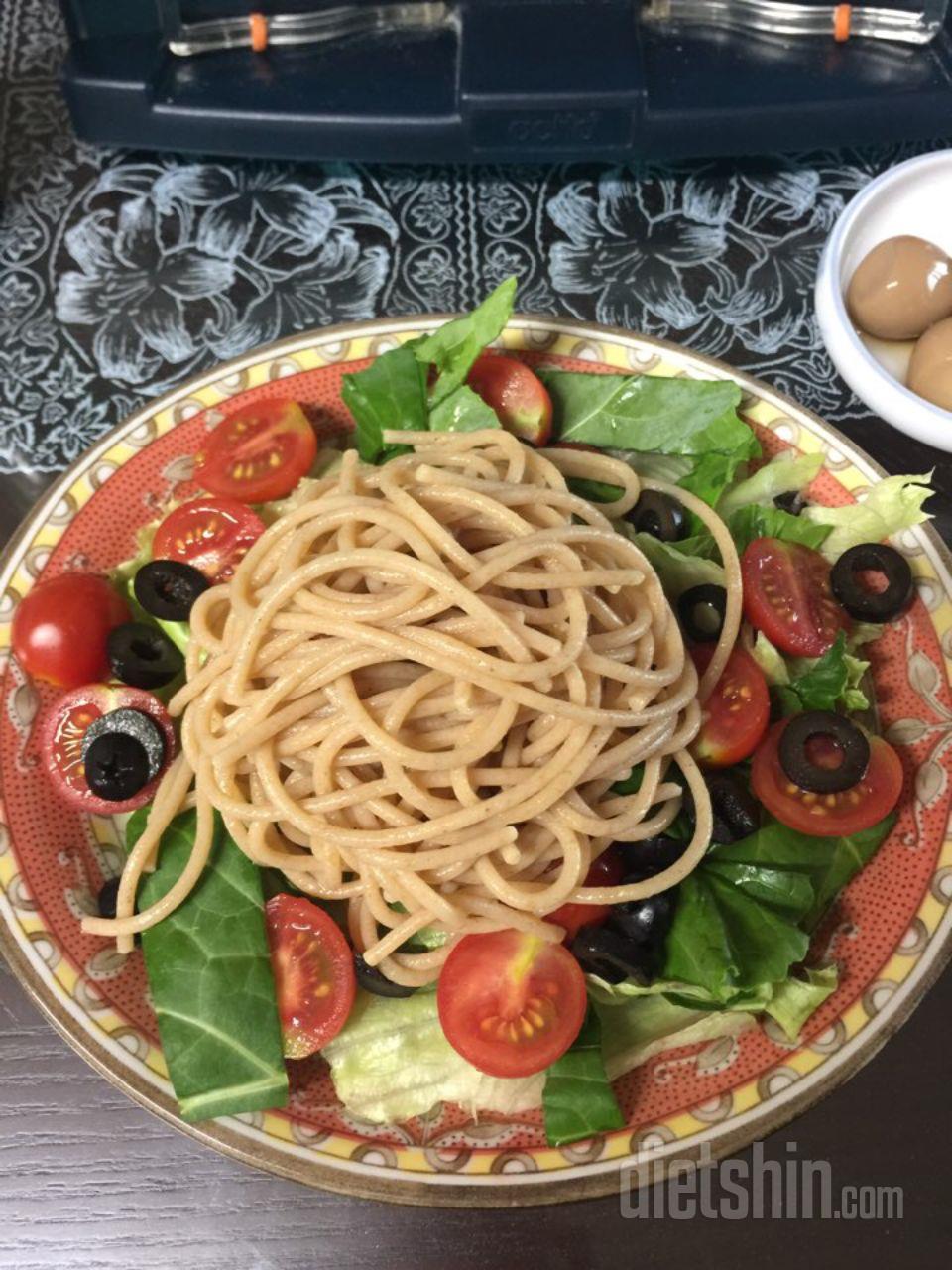 통밀파스타로 샐러드파스타 해먹으니까