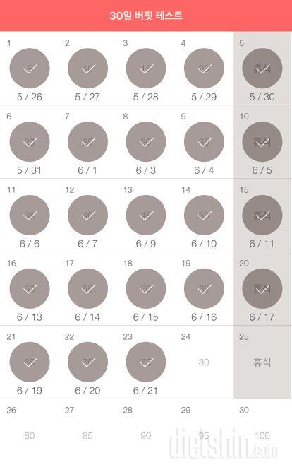 30일 버핏 테스트 53일차 성공!