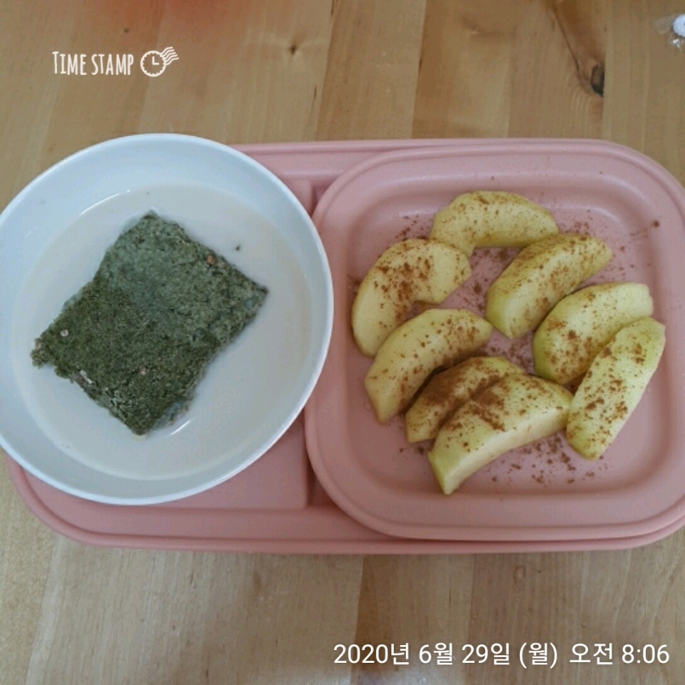 06월 29일( 아침식사 340kcal)