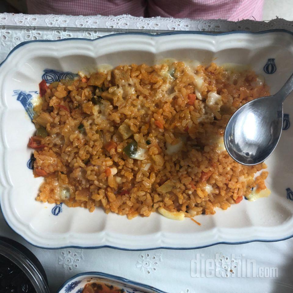 떡볶이 볶음밥 생각보다 꽤 맛있었어요