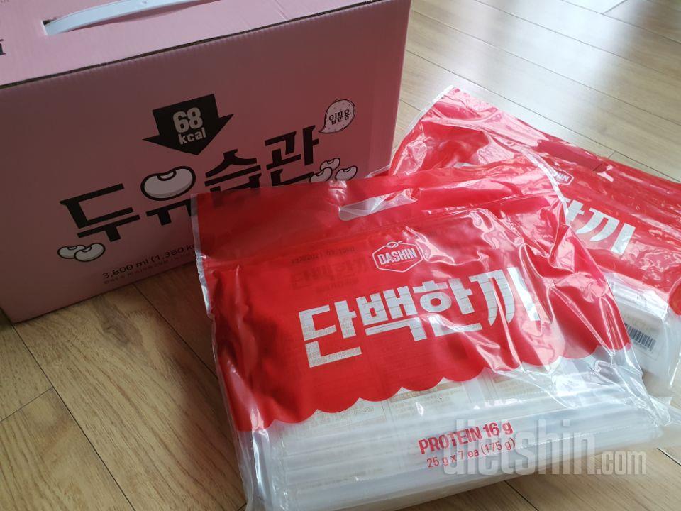 두유랑 같이 구입했어요!
쉽게 먹을